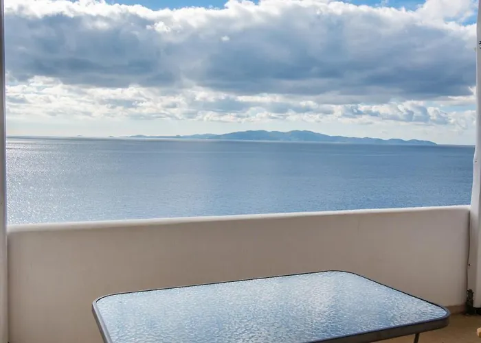 Ferienhaus Blue View House 1 - Ysternia Bay - 2br Seafront